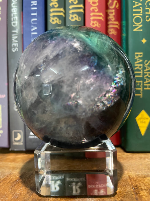 Fluorite Crystal Sphere