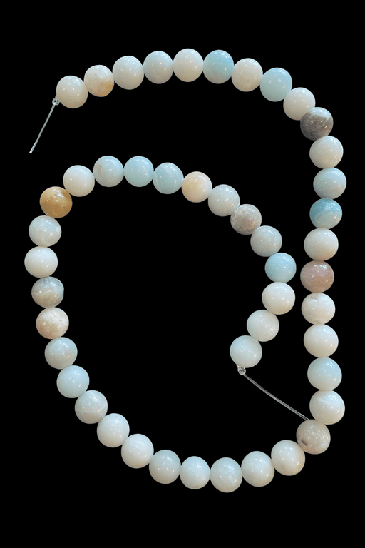 Amazonite Threaded Beads - Dusty Rose Essentials