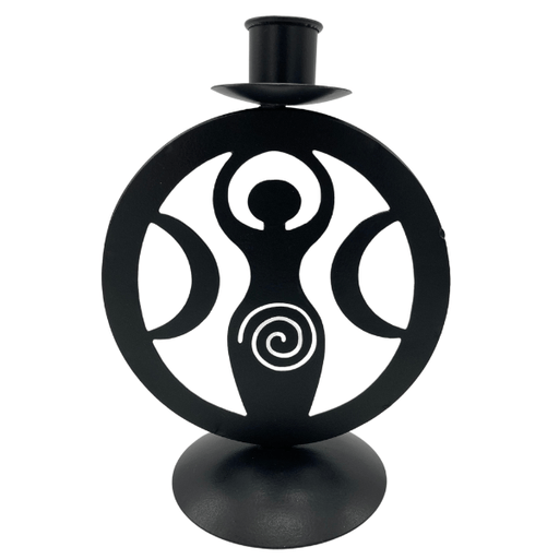 CLEARANCE Metal Goddess Candle Holder - Dusty Rose Essentials