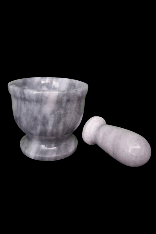 Marble Mortar & Pestle - Dusty Rose Essentials