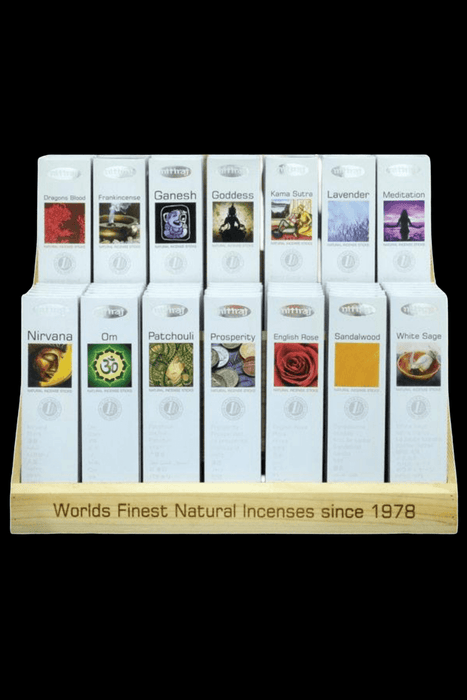 Nitiraj Natural Incense Premium Quality 25 g Varieties - Dusty Rose Essentials