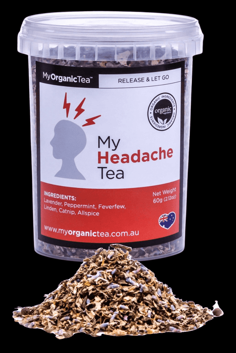 ON SALE My Headache Tea 60 Grams - Dusty Rose Essentials