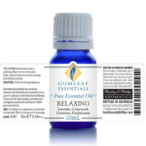 Relaxing Essential Oil Blend 10ml - Dusty Rose Essentials