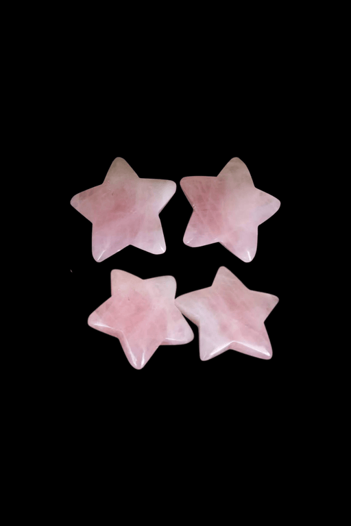Rose Quartz Star 4 cm - Dusty Rose Essentials