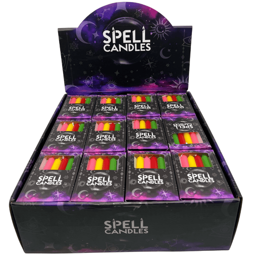 12 Pack of Spell Candles - Dusty Rose Essentials