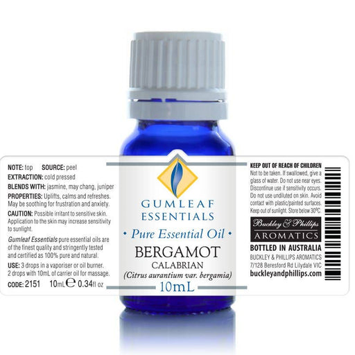 Bergamot Calabrian Essential Oil 10 ml - Dusty Rose Essentials