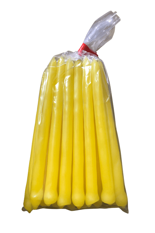 Bulk 20 PackYellow Tiny Taper Spell Candles 2 Hour Burn - Dusty Rose Essentials