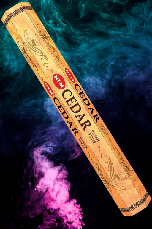 Cedar Incense Sticks : HEM 20 Sticks - Dusty Rose Essentials