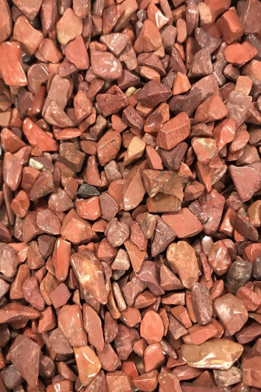 red jasper crystal chips