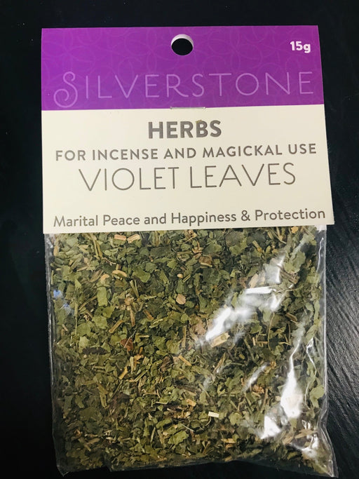 Dusty Rose Essentials : Herbs : VIOLET LEAVES 15 grams