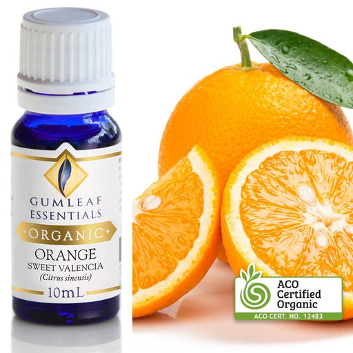 Organic Orange Sweet Valencia Essential Oil 10 ml - Dusty Rose Essentials