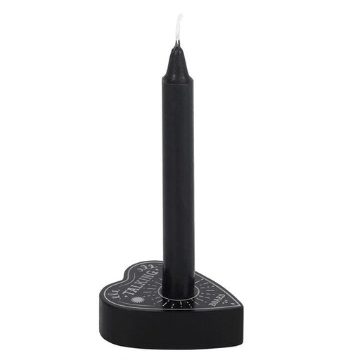 Ouija Board Planchette Spell Candle Holder - Dusty Rose Essentials