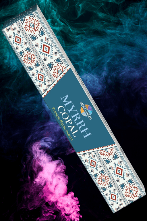 Sacred Elements Purifying Smudge Incense : Myrrh & Copal - Dusty Rose Essentials