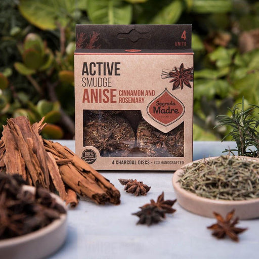 Sagrada Madre Active Smudge~ Anise, Cinnamon & Rosemary - Dusty Rose Essentials