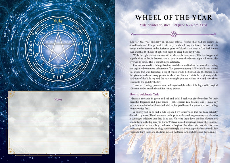 2026 Lunar & Seasonal Diary - Southern Hemisphere - Dusty Rose Essentials