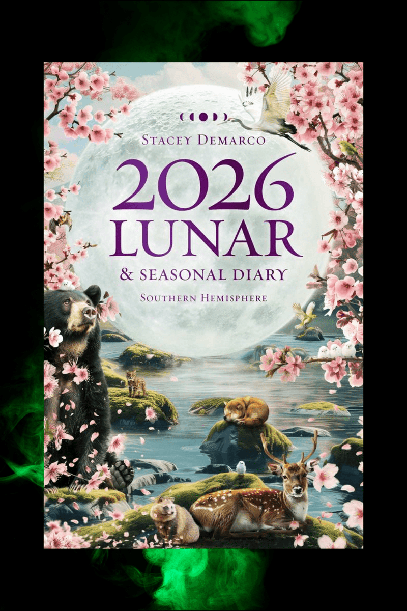 2026 Lunar & Seasonal Diary - Southern Hemisphere - Dusty Rose Essentials