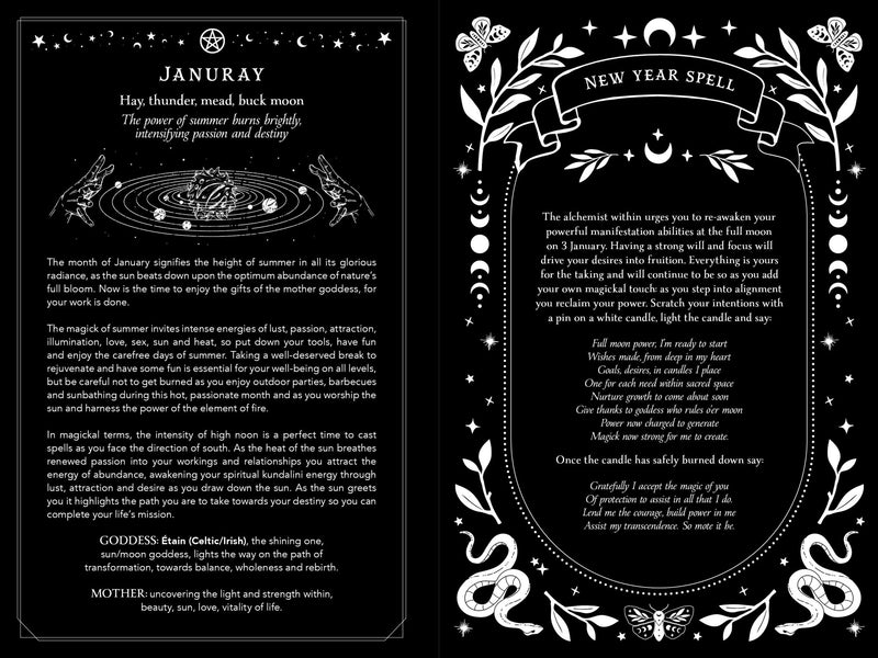 2026 Witch's Diary - Southern Hemisphere - Dusty Rose Essentials