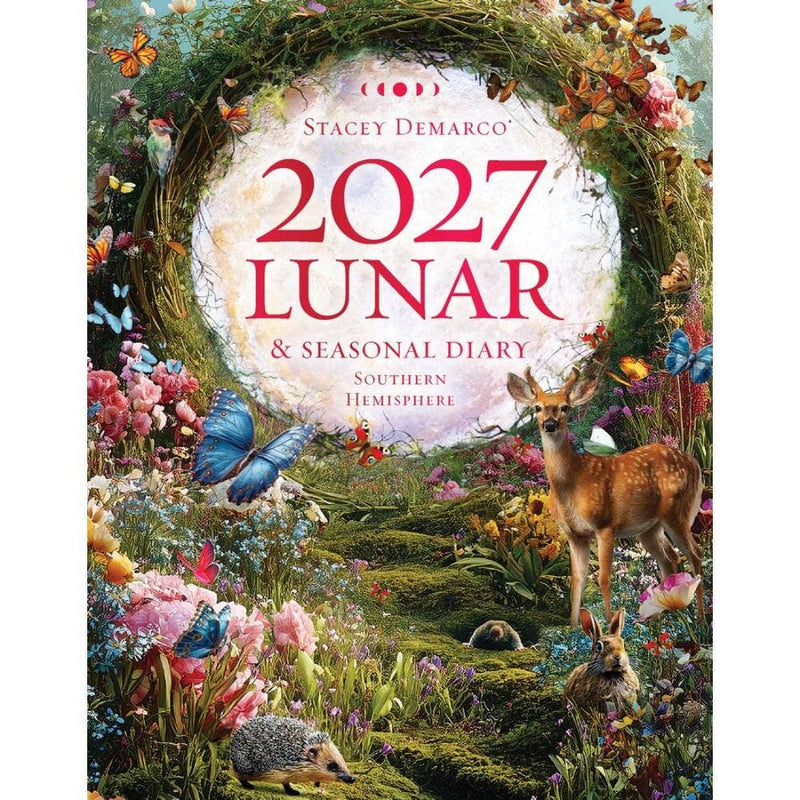 2027 Lunar and Seasonal Diary Southern Hemisphere PRE-ORDER - Dusty Rose Essentials