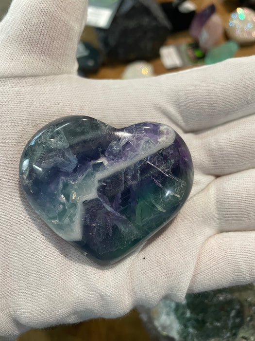 Fluorite Heart