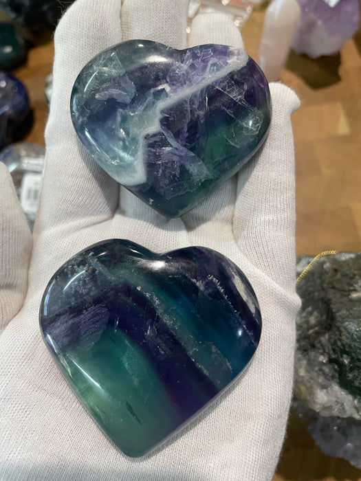 Fluorite Heart