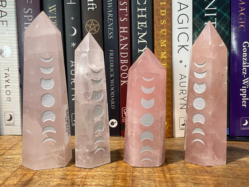 SECONDS Rose Quartz Generator ~ Moon Phases