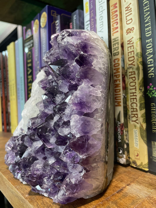 Amethyst Freeform with Calcite Inclusion over 3 KG