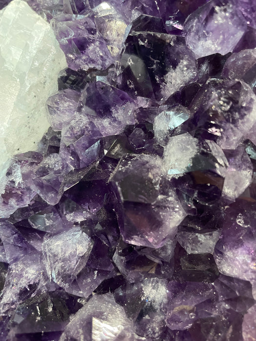 Amethyst Freeform with Calcite Inclusion over 3 KG