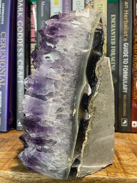 Amethyst Freeform with Calcite Inclusion over 3 KG