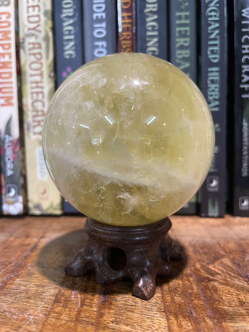 Citrine Sphere 480 grams