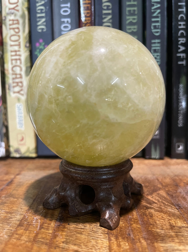 Citrine Sphere 403 grams