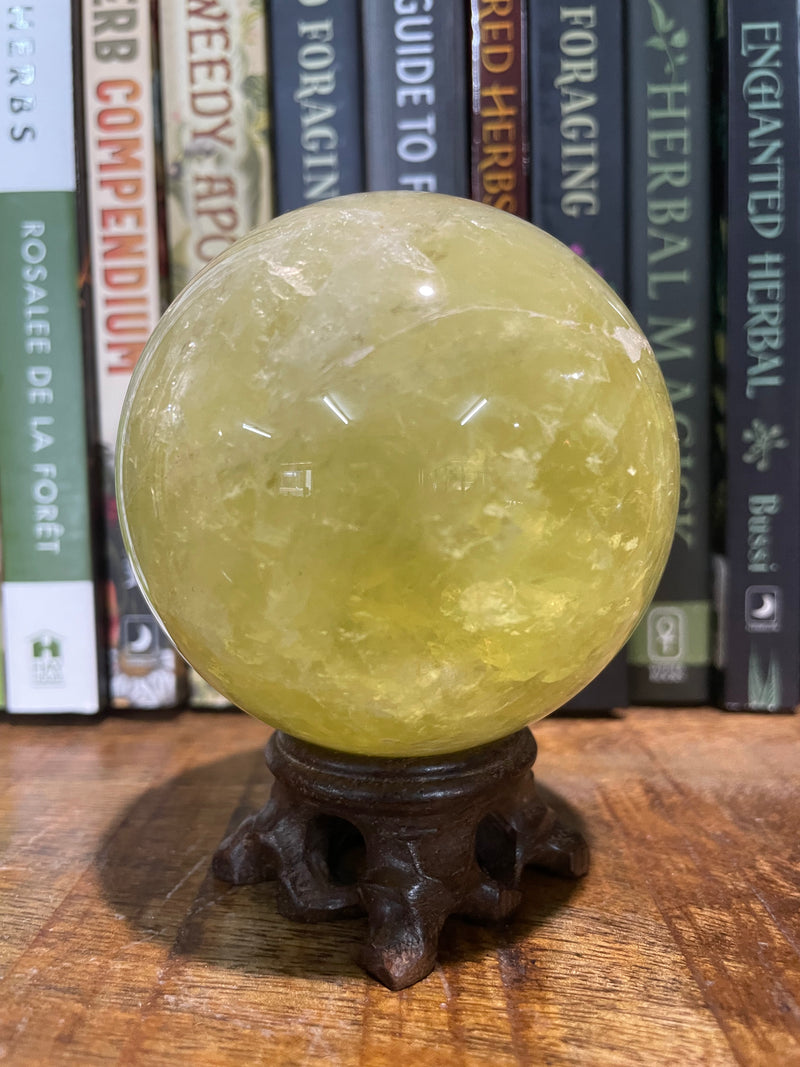 Citrine Sphere 575 grams