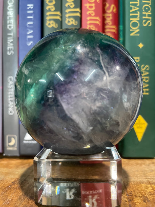 Fluorite Crystal Sphere