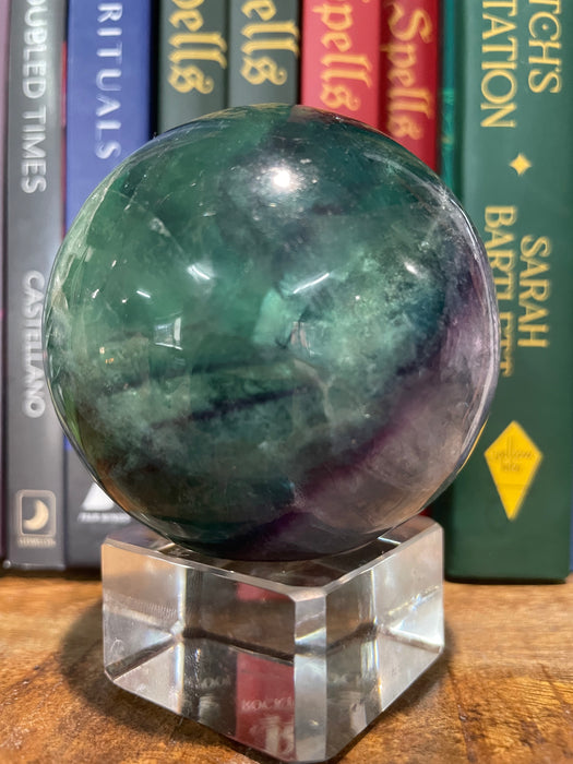 Fluorite Crystal Sphere