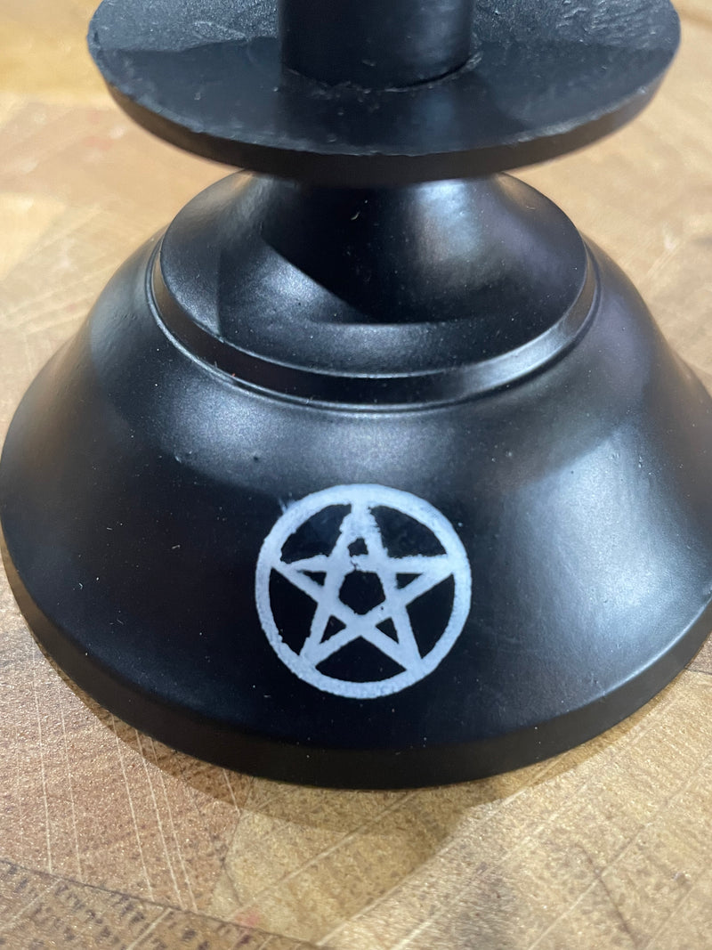 SECONDS Pentacle Metal Candle Holder