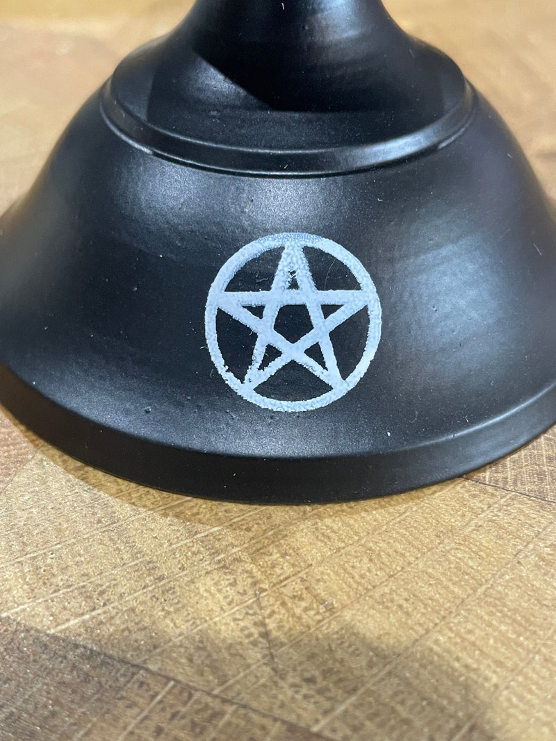 SECONDS Pentacle Metal Candle Holder