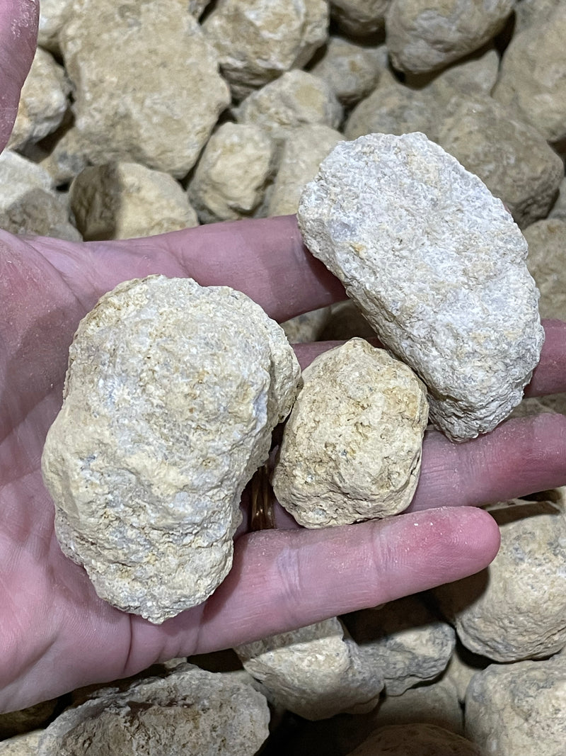 5 pack of Whole Moroccan Geodes
