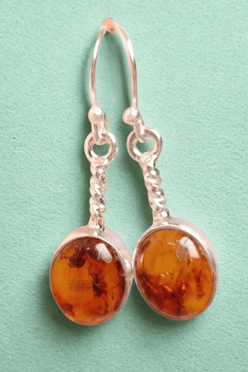 Amber Earrings - Dusty Rose Essentials