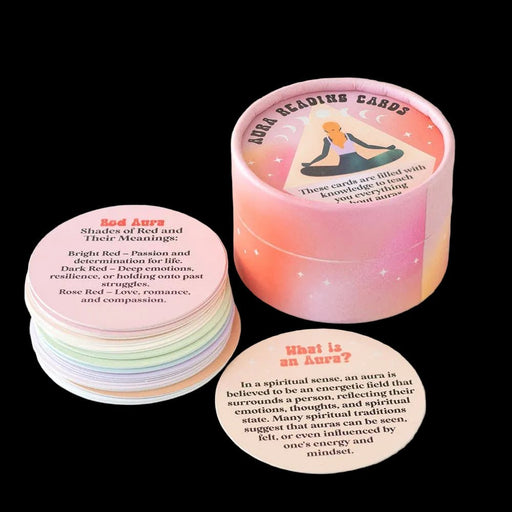 Aura Reading Set of 36 Cards - Dusty Rose Essentials