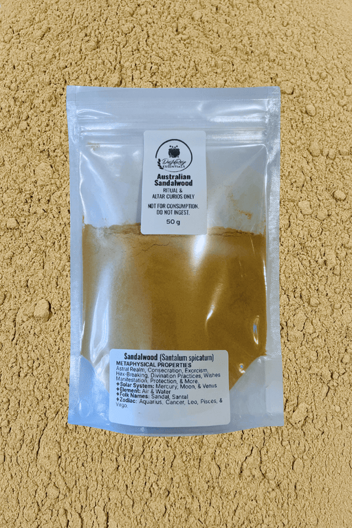 Australian Sandalwood Powder 50-Grams - Dusty Rose Essentials