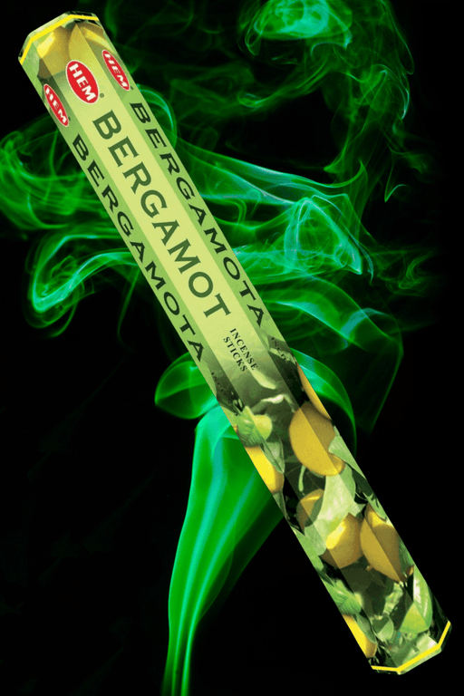 Bergamot Incense Sticks : HEM 20 Sticks - Dusty Rose Essentials