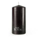 Black Pillar Candle Standard - Dusty Rose Essentials