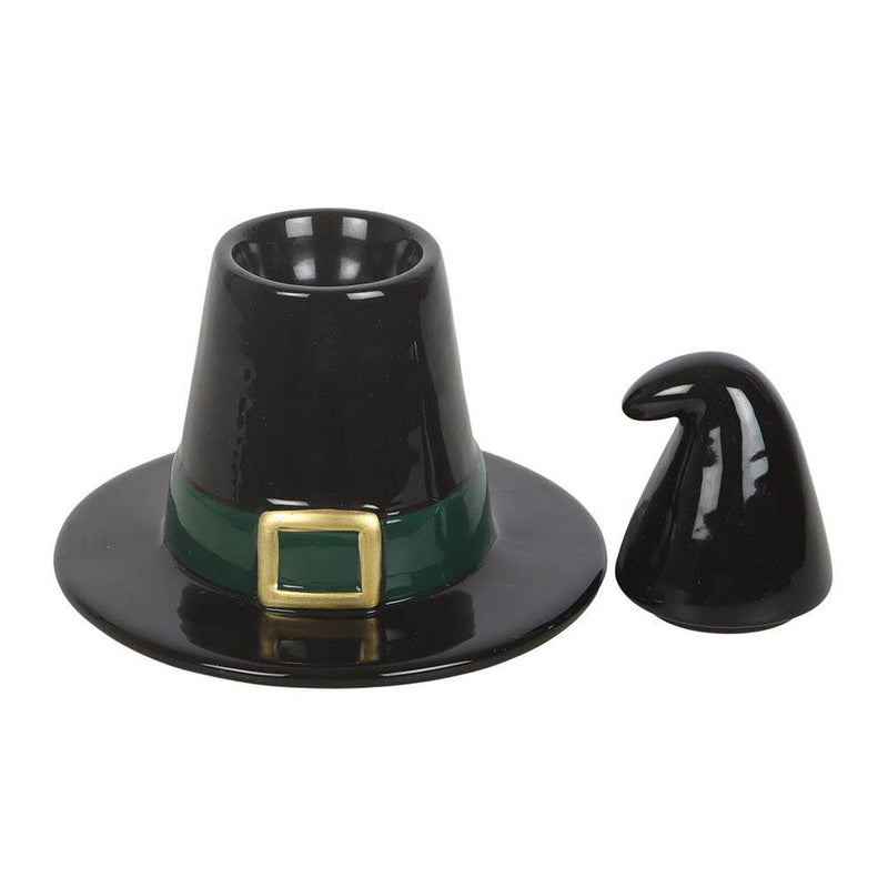 Black Witch Hat Oil Burner PRE-ORDER - Dusty Rose Essentials
