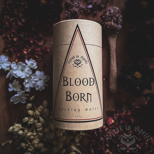 Blood Born Soaking Salts 250G - Dusty Rose Essentials