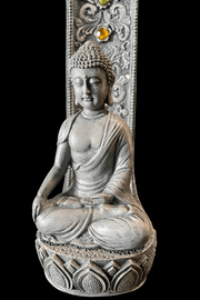 Buddha 7 Chakra Incense Holder 28.5 cm - Dusty Rose Essentials