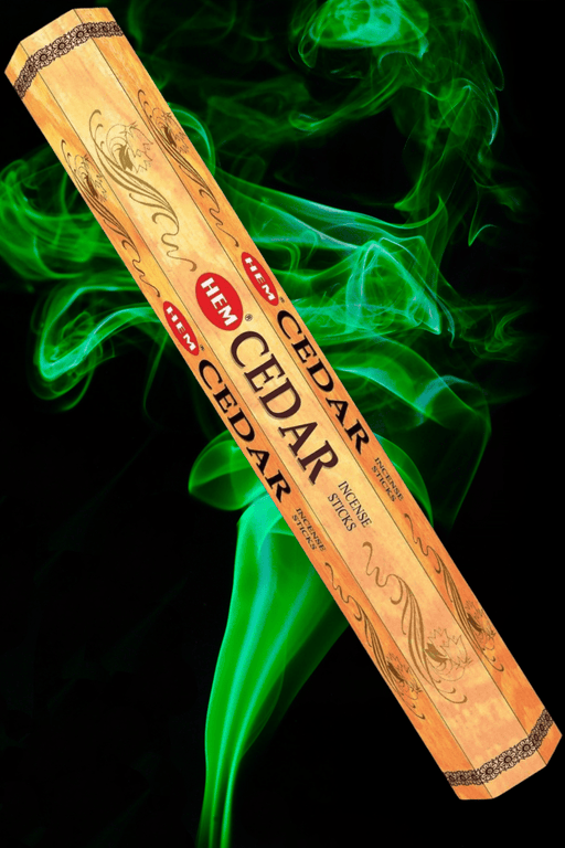 Cedar Incense Sticks : HEM 20 Sticks - Dusty Rose Essentials