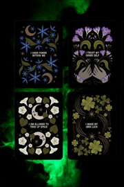 Celestial Flora Affirmations Deck - Dusty Rose Essentials