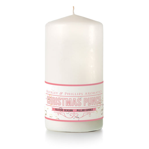 Christmas Punch Pillar Candle - Dusty Rose Essentials