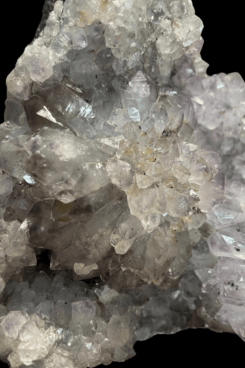CLEARANCE Base Cut Amethyst with Flower Formation over 1.8kg - Dusty Rose Essentials