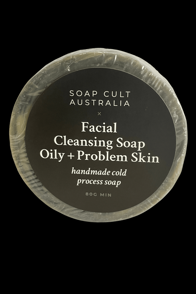 CLEARANCE Facial Cleansing Soap - Oily & Problem Skin 80 grams - Dusty Rose Essentials