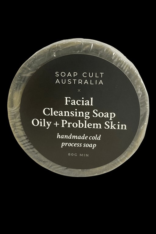 CLEARANCE Facial Cleansing Soap - Oily & Problem Skin 80 grams - Dusty Rose Essentials